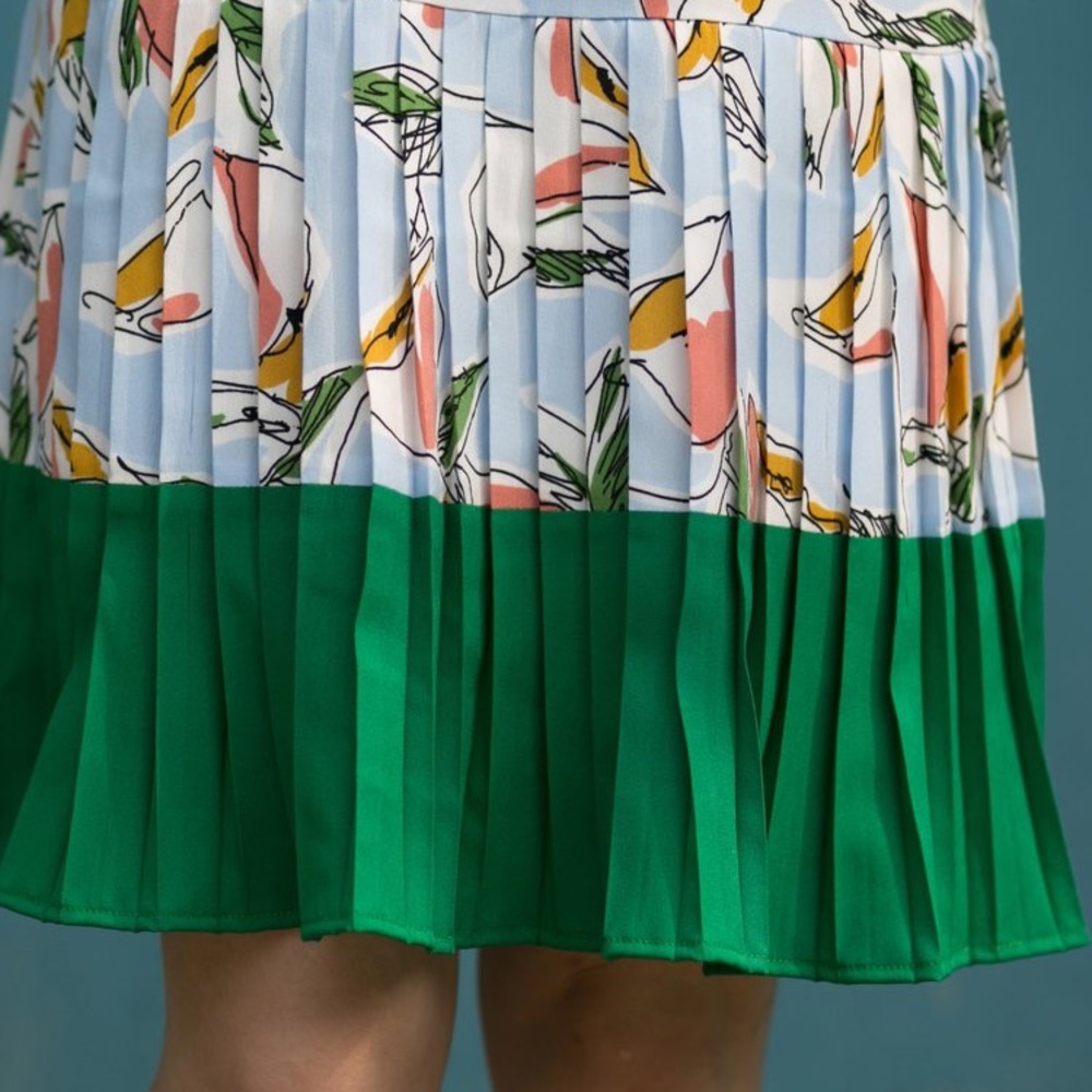 Sleeveless Pleated Midi Tunic - Picture 4 of 7